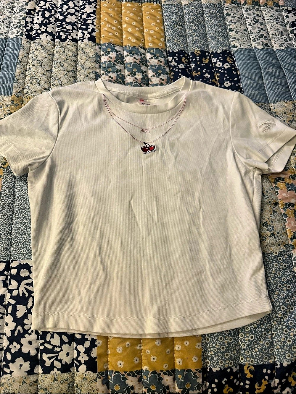 ANTA x KIRSH Cherry Graphic Short Sleeve Tee Medium